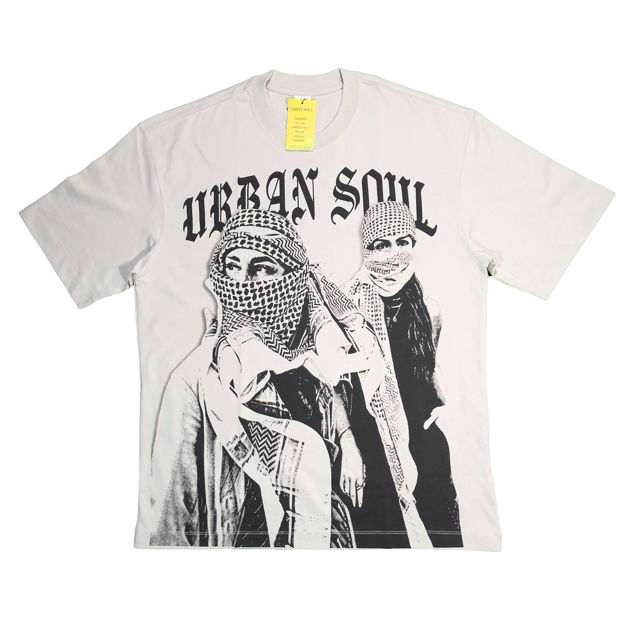 Beige Urban Soul Everyday Street Tee