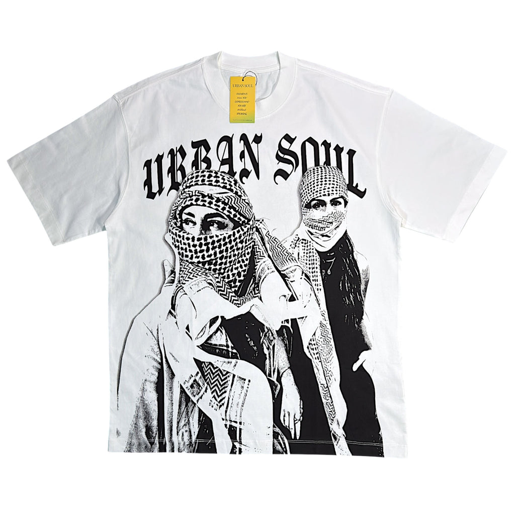 White Urban Soul Everyday Street Tee
